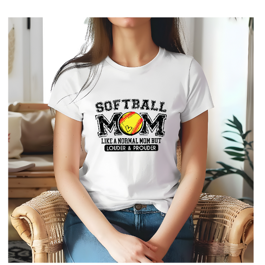 Softball mom tshirt