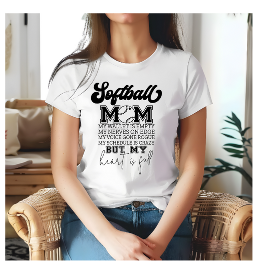 Softball mom Tshirt